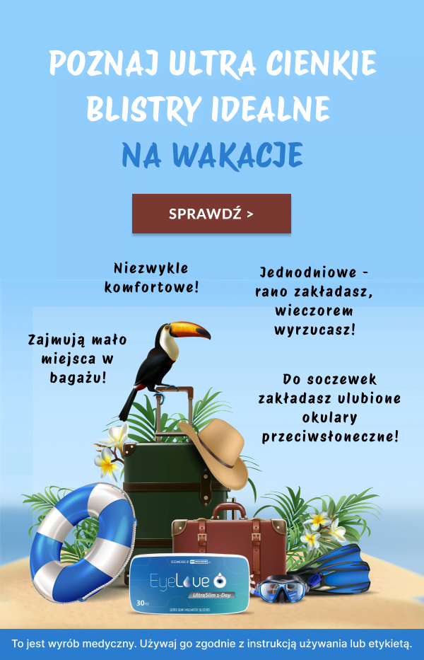 Poznaj ultra cienkie blistry idealne na wakacje!